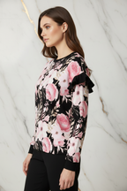 لقطة مقربة للنسيج والتفاصيل