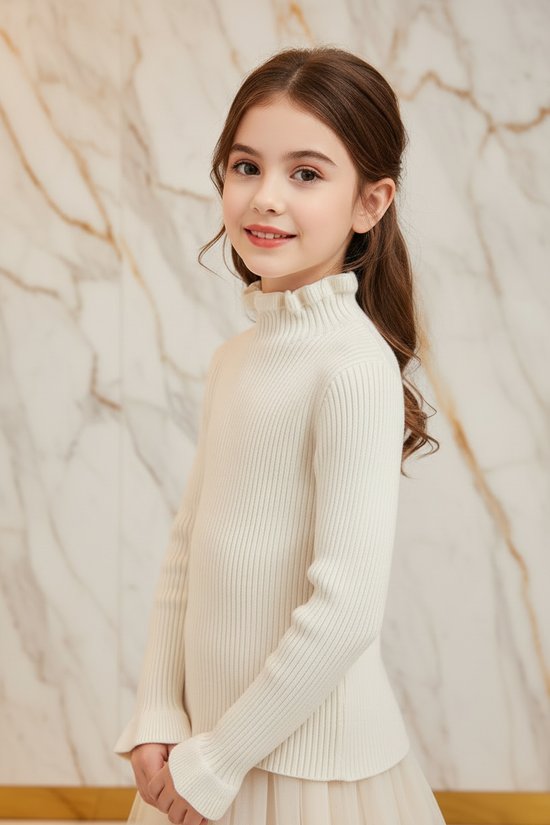 سويتر بناتي - لقطة قريبة