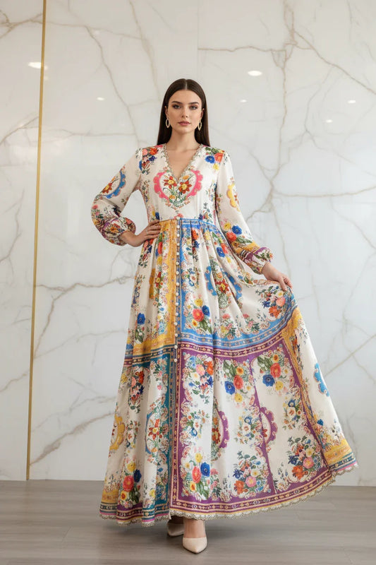 لقطة أمامية للفستان