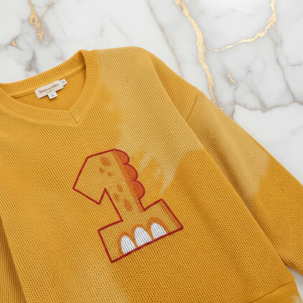 صورة مقربة للتطريز