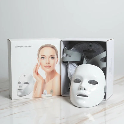 علبة المنتج مع القناع من الخلف والأمام - الصورة الثانية