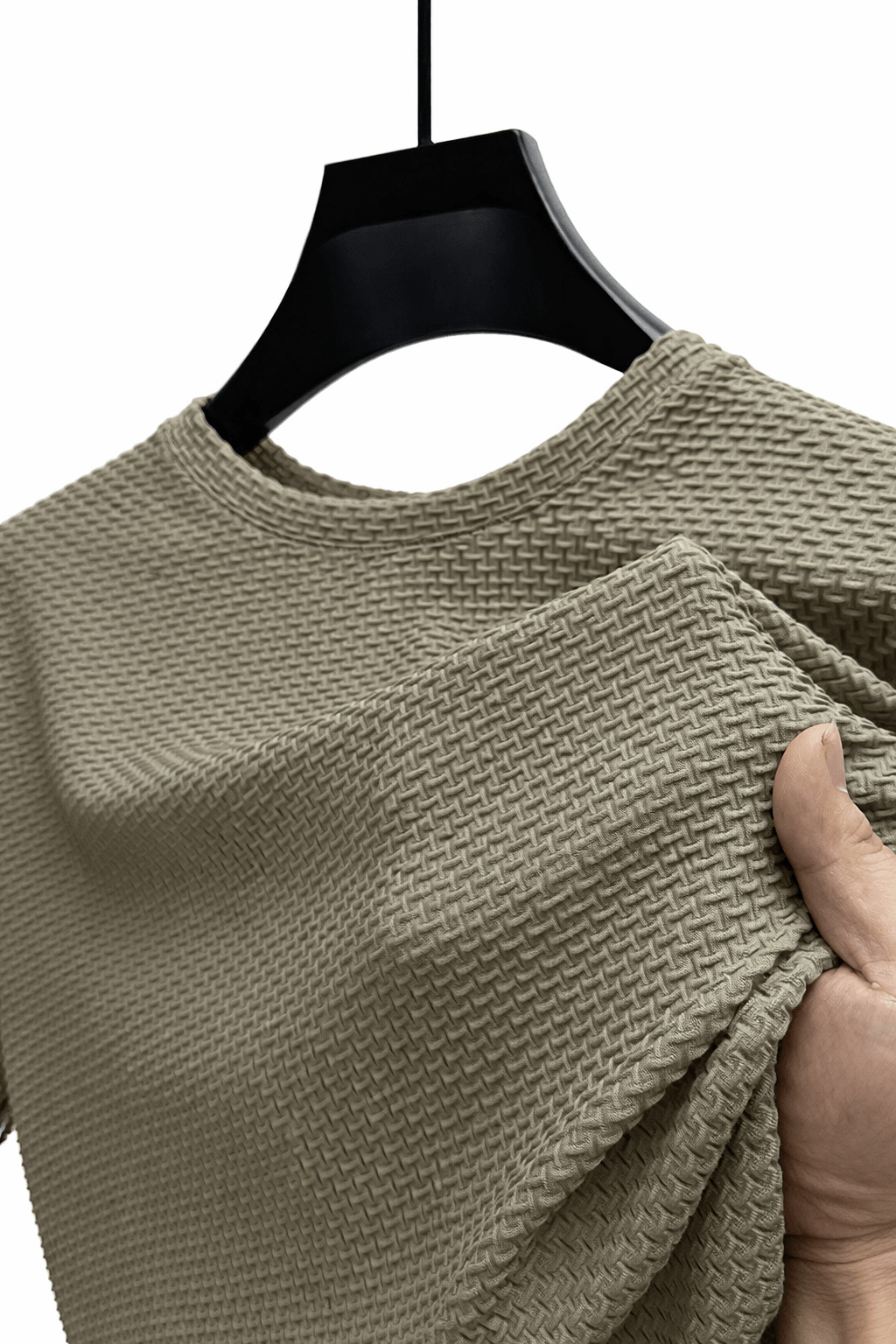 Silk Fitness Khaki T-shirt