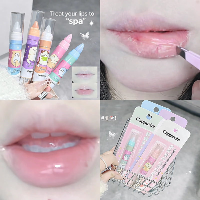 Velvety Lip Balm in natural winter shades