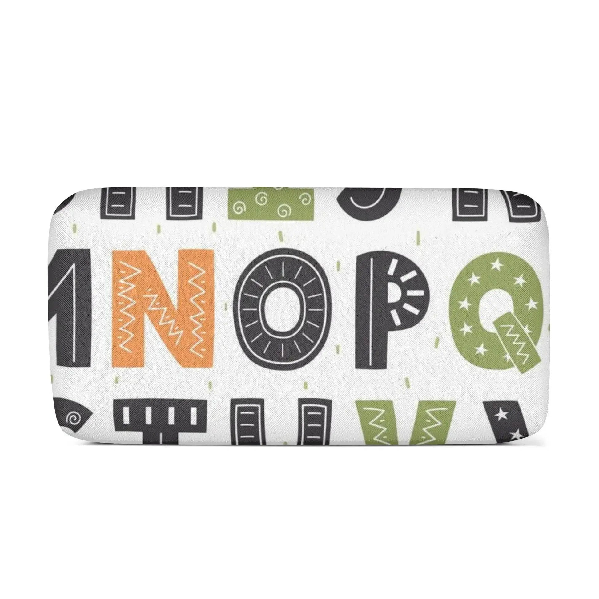 ABCD PU Cosmetic Bag - White - IVORYNN