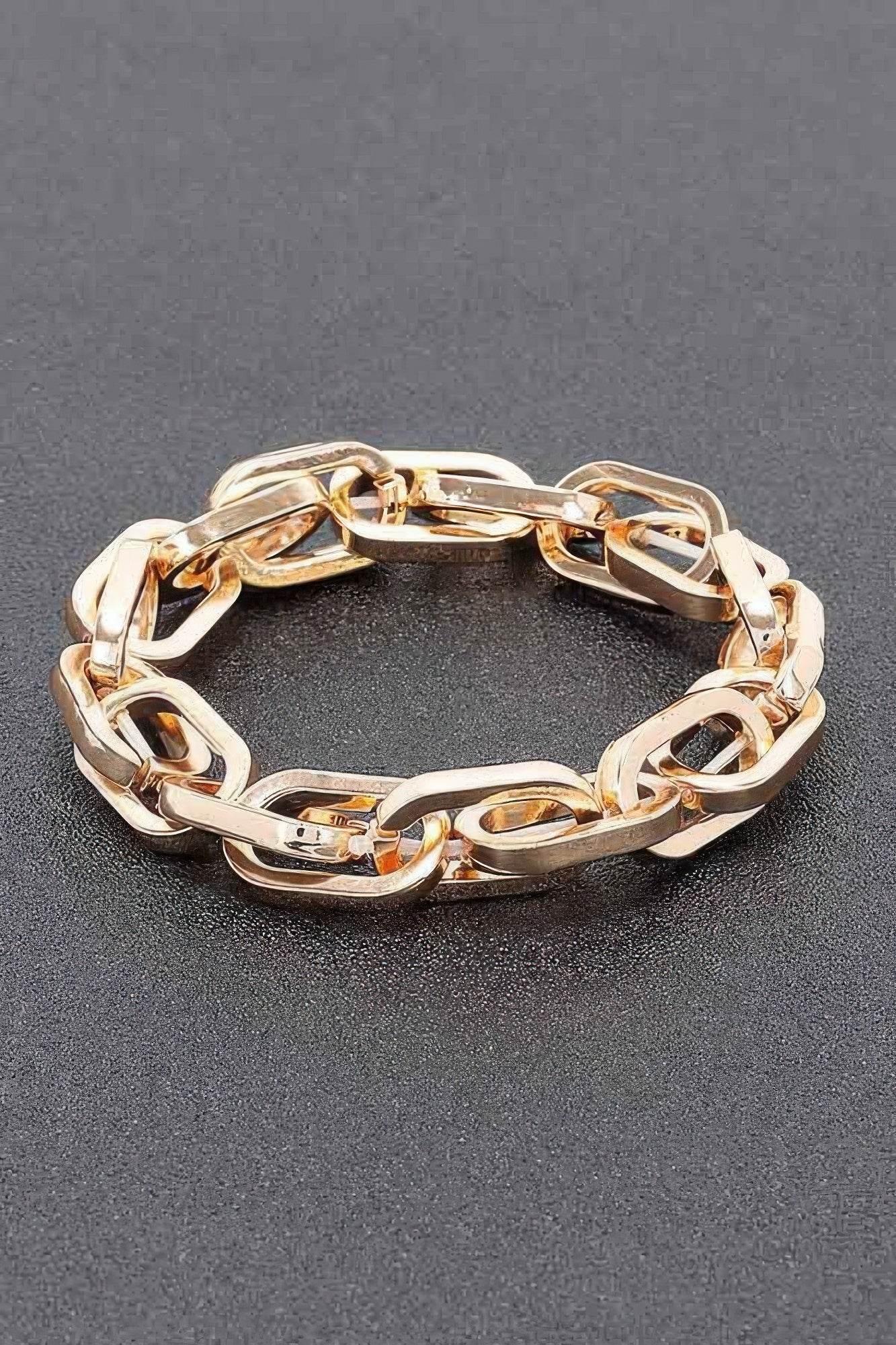 Alloy Casting Chain Bracelet - IVORYNN