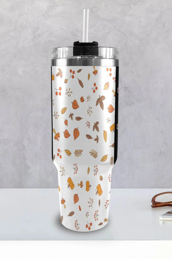 Autumn Effect 40oz Tumbler with Black Handle - IVORYNN