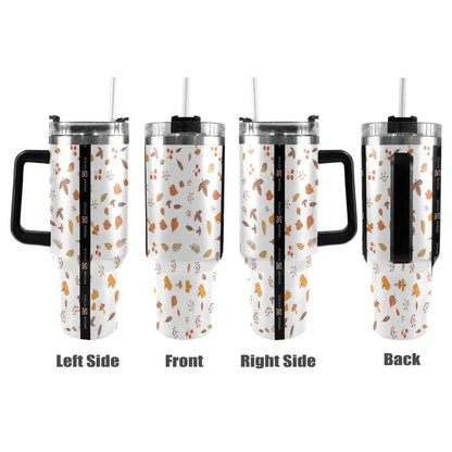 Autumn Effect 40oz Tumbler with Black Handle - IVORYNN