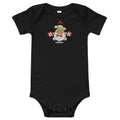 Baby short sleeve Black one piece - IVORYNN