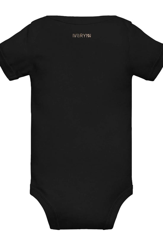 Baby short sleeve Black one piece - IVORYNN