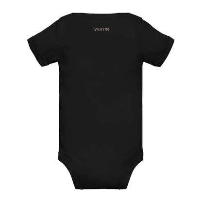 Baby short sleeve Black one piece - IVORYNN