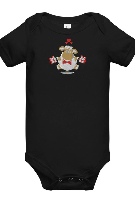 Baby short sleeve Black one piece - IVORYNN