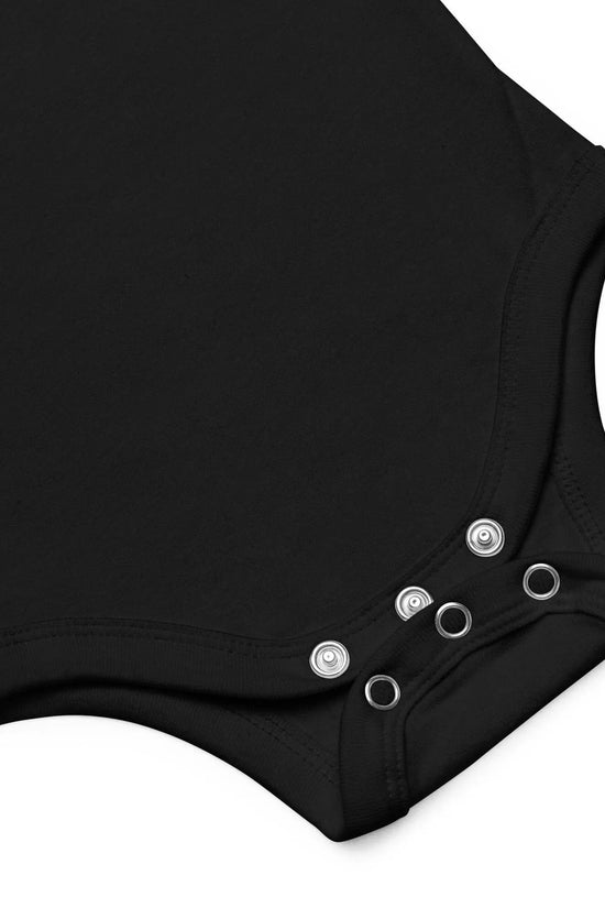 Baby short sleeve Black one piece - IVORYNN