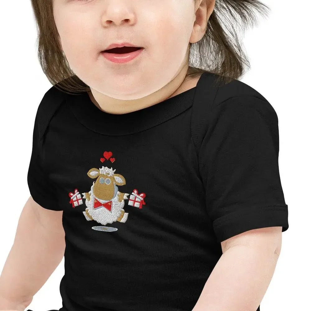 Baby short sleeve Black one piece - IVORYNN