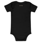 Baby short sleeve Black one piece - IVORYNN