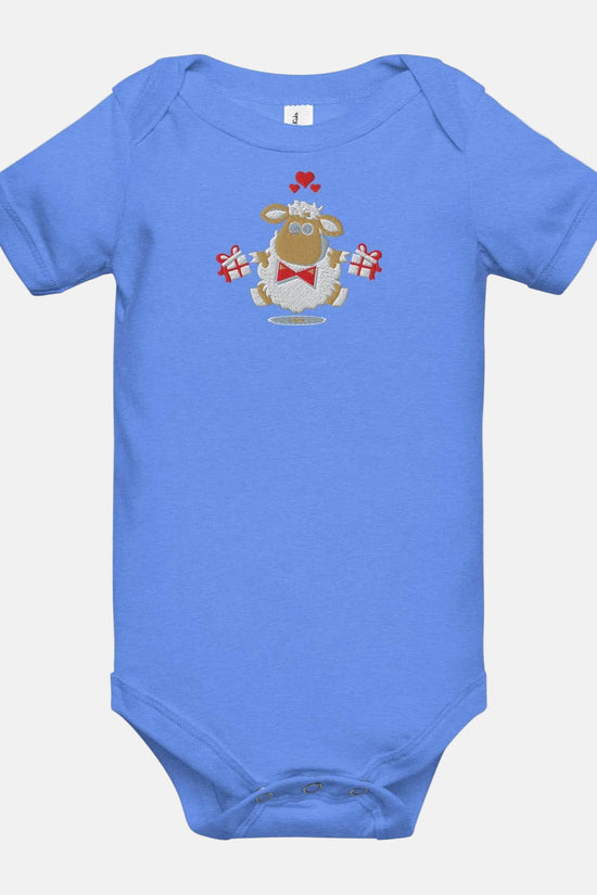 Baby short sleeve Blue one piece - IVORYNN