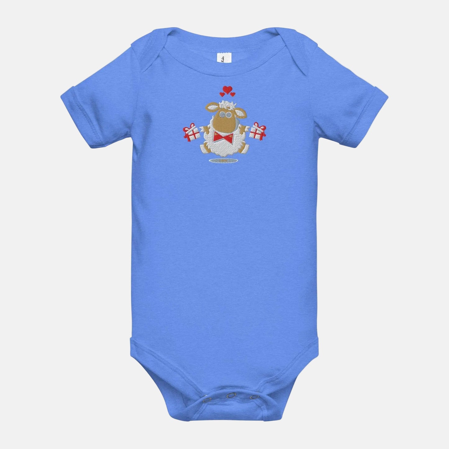 Baby short sleeve Blue one piece - IVORYNN