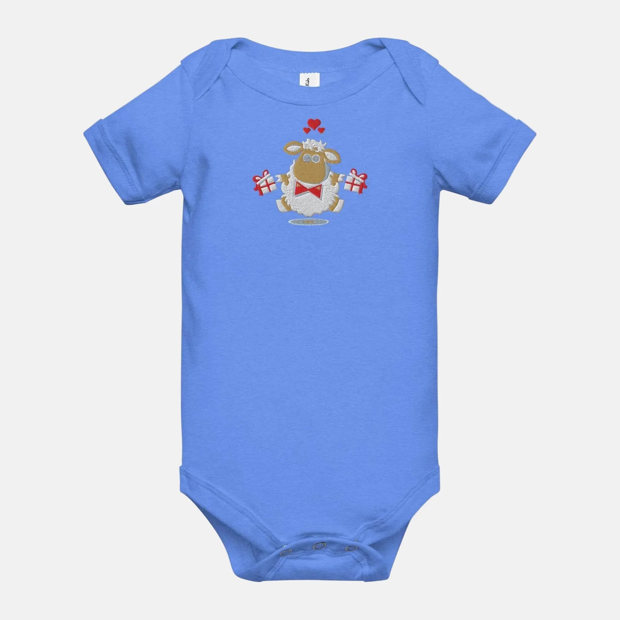 Baby short sleeve Blue one piece - IVORYNN