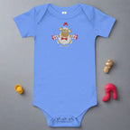 Baby short sleeve Blue one piece - IVORYNN