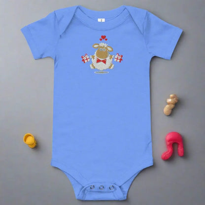 Baby short sleeve Blue one piece - IVORYNN