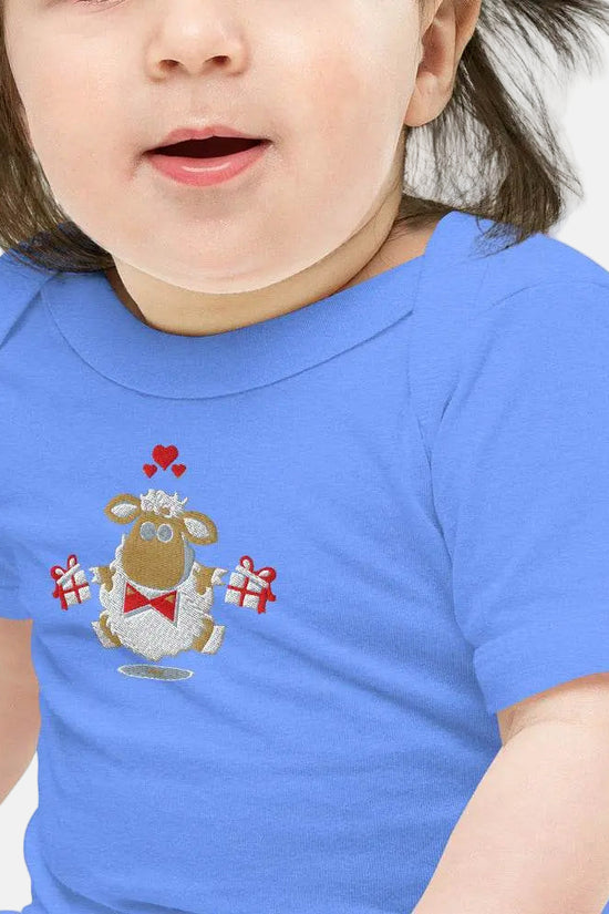 Baby short sleeve Blue one piece - IVORYNN