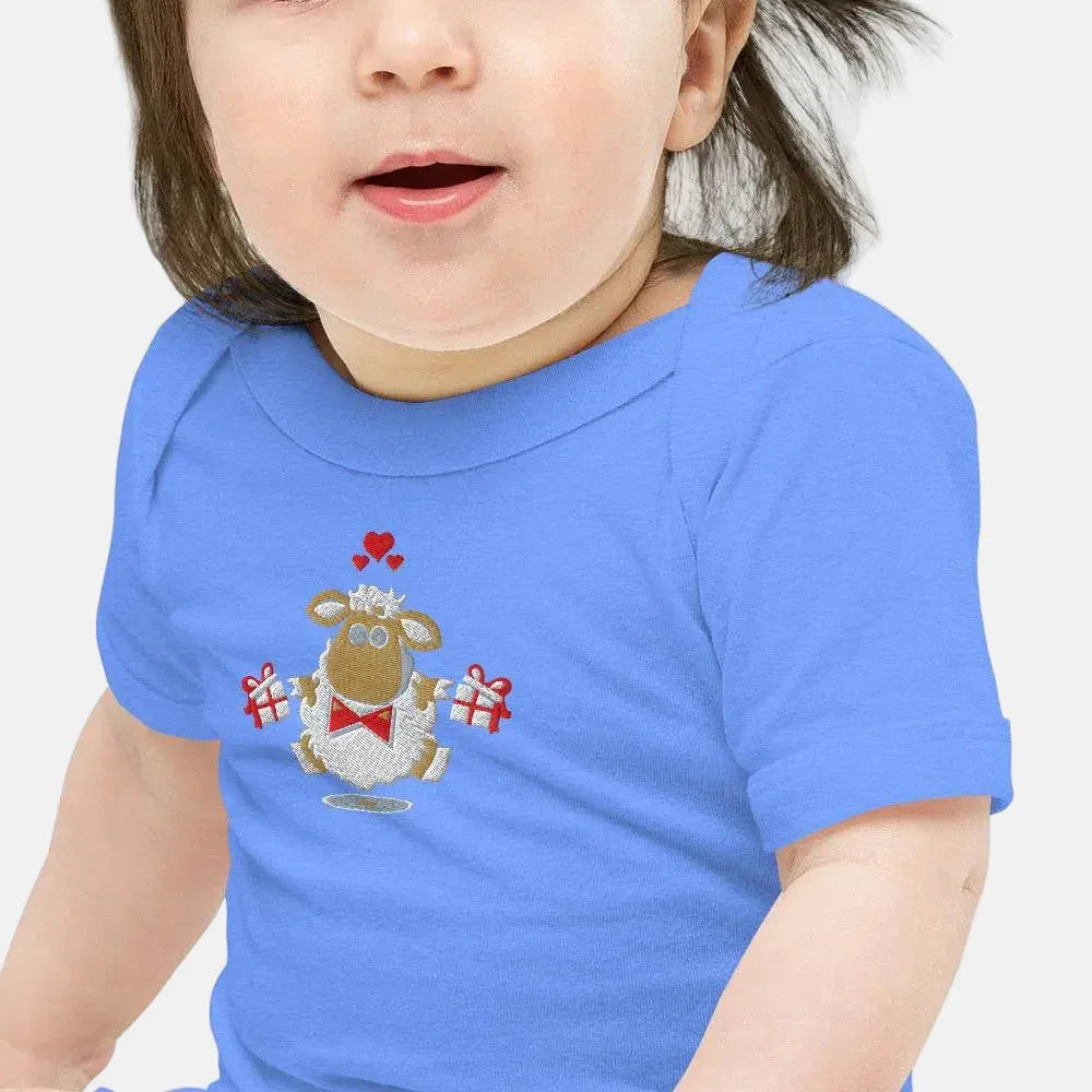 Baby short sleeve Blue one piece - IVORYNN