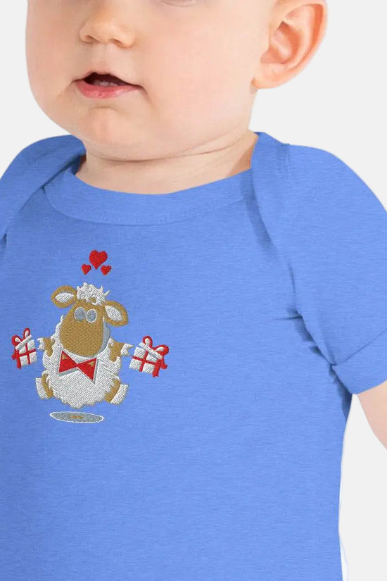 Baby short sleeve Blue one piece - IVORYNN