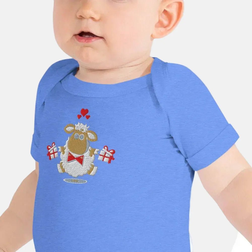 Baby short sleeve Blue one piece - IVORYNN