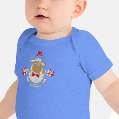 Baby short sleeve Blue one piece - IVORYNN
