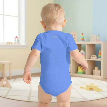 Baby short sleeve Blue one piece - IVORYNN