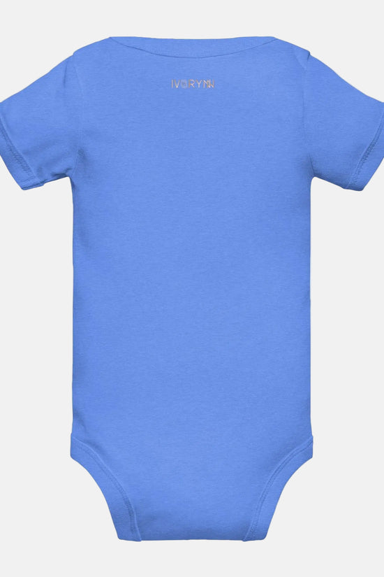 Baby short sleeve Blue one piece - IVORYNN
