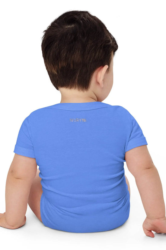 Baby short sleeve Blue one piece - IVORYNN