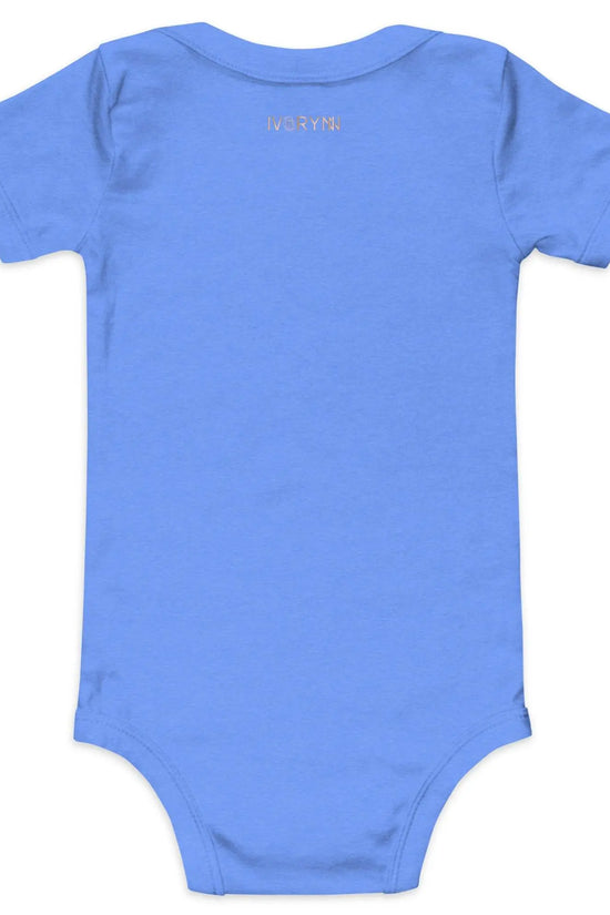 Baby short sleeve Blue one piece - IVORYNN
