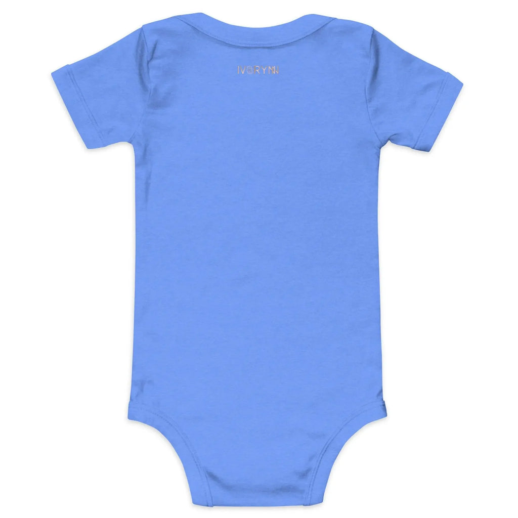 Baby short sleeve Blue one piece - IVORYNN