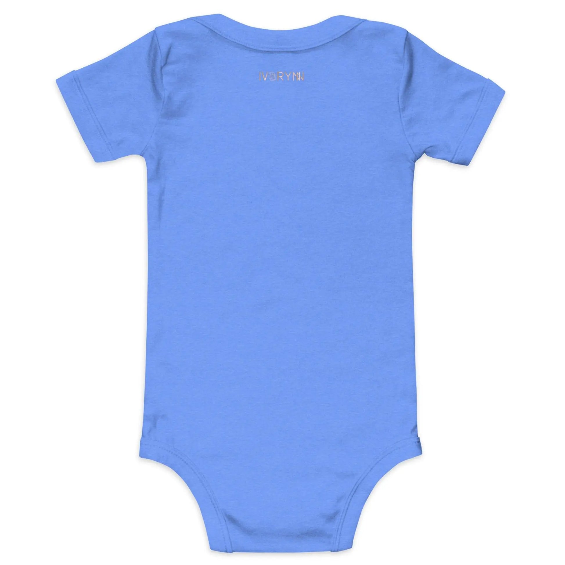 Baby short sleeve Blue one piece - IVORYNN
