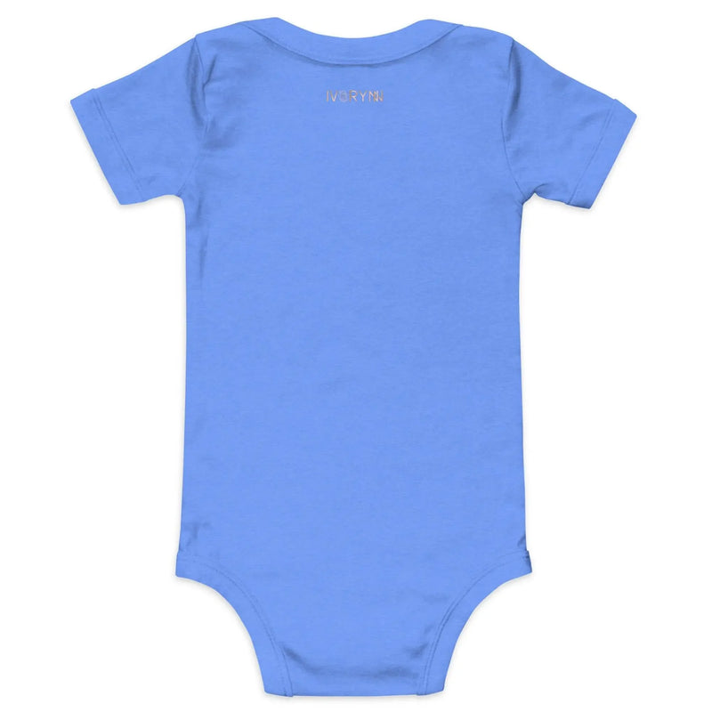 Baby short sleeve Blue one piece - IVORYNN