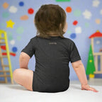 Baby short sleeve Dark Gray one piece - IVORYNN