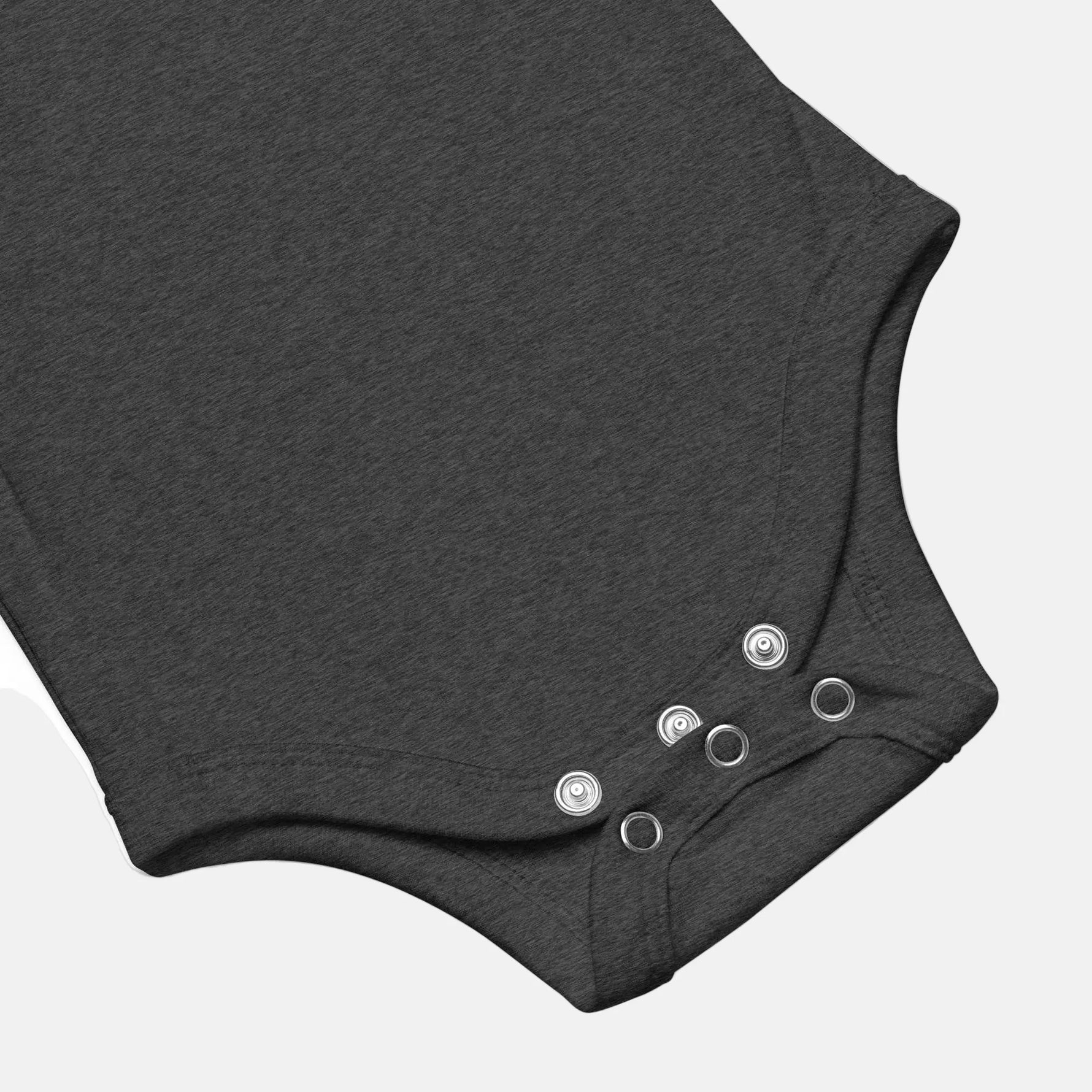 Baby short sleeve Dark Gray one piece - IVORYNN