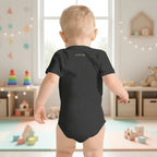 Baby short sleeve Dark Gray one piece - IVORYNN
