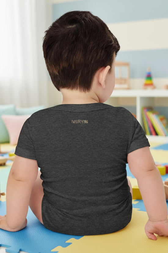 Baby short sleeve Dark Gray one piece - IVORYNN