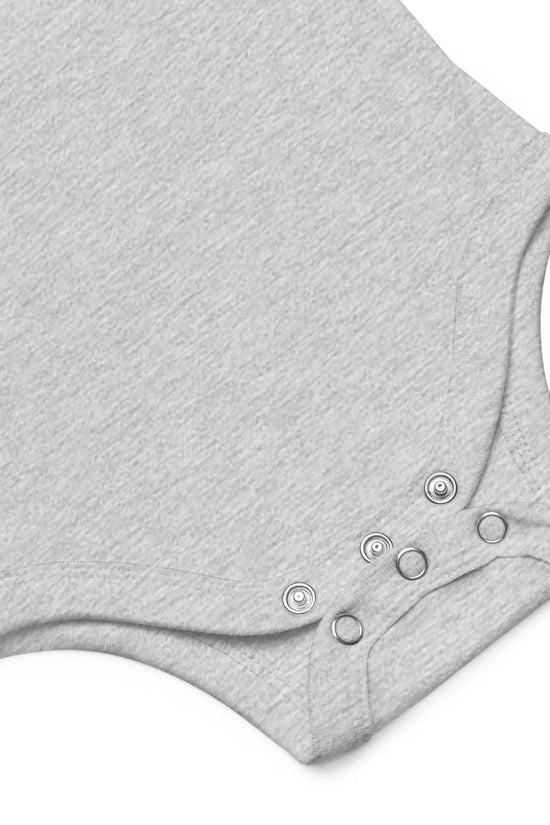 Baby short sleeve Light Gray one piece - IVORYNN