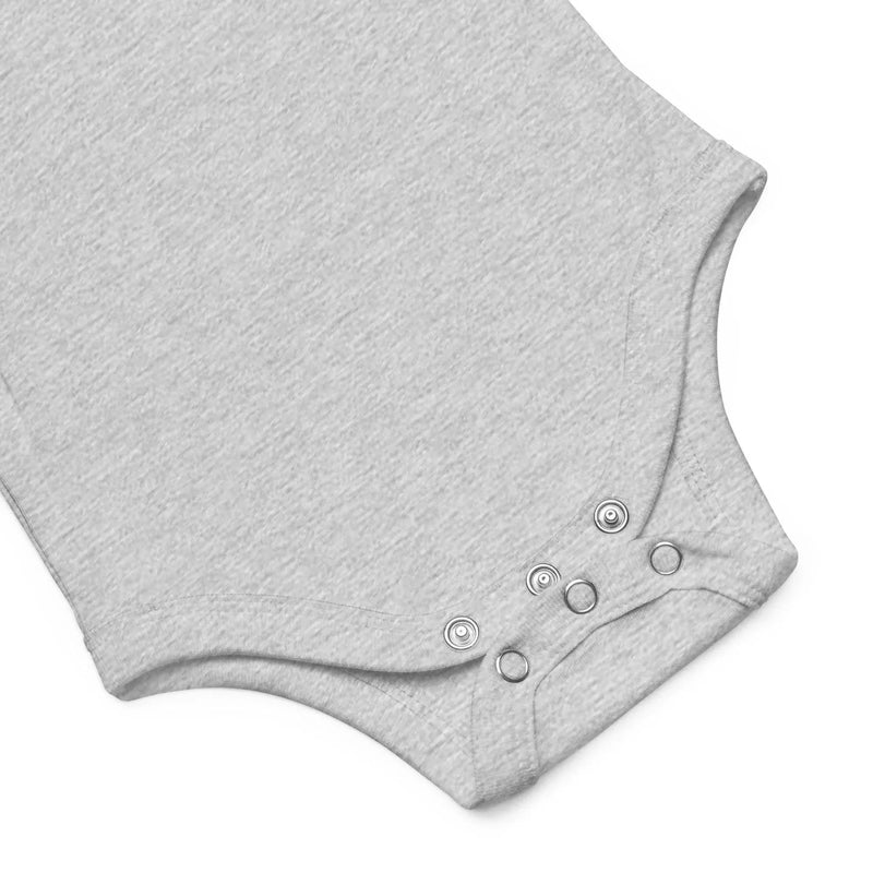 Baby short sleeve Light Gray one piece - IVORYNN