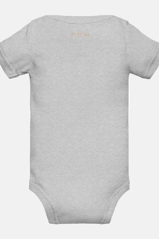Baby short sleeve Light Gray one piece - IVORYNN