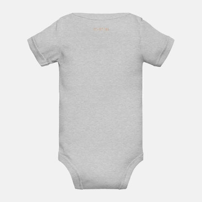 Baby short sleeve Light Gray one piece - IVORYNN