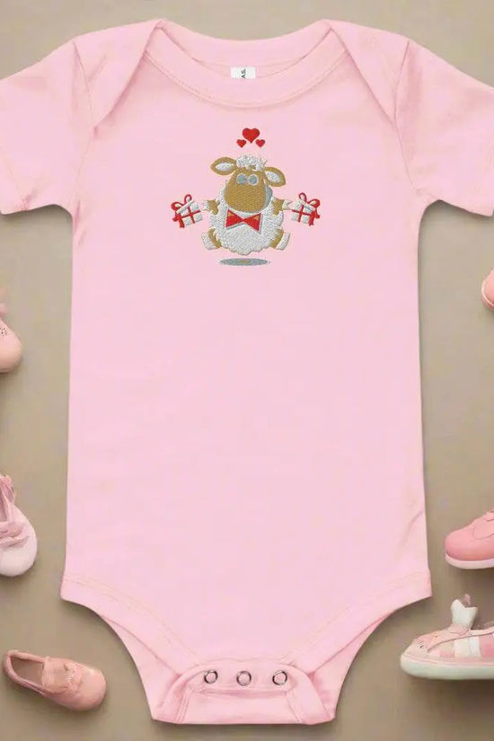 Baby short sleeve Pink one piece - IVORYNN