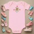 Baby short sleeve Pink one piece - IVORYNN
