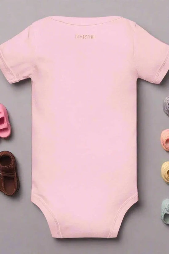 Baby short sleeve Pink one piece - IVORYNN