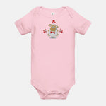 Baby short sleeve Pink one piece - IVORYNN