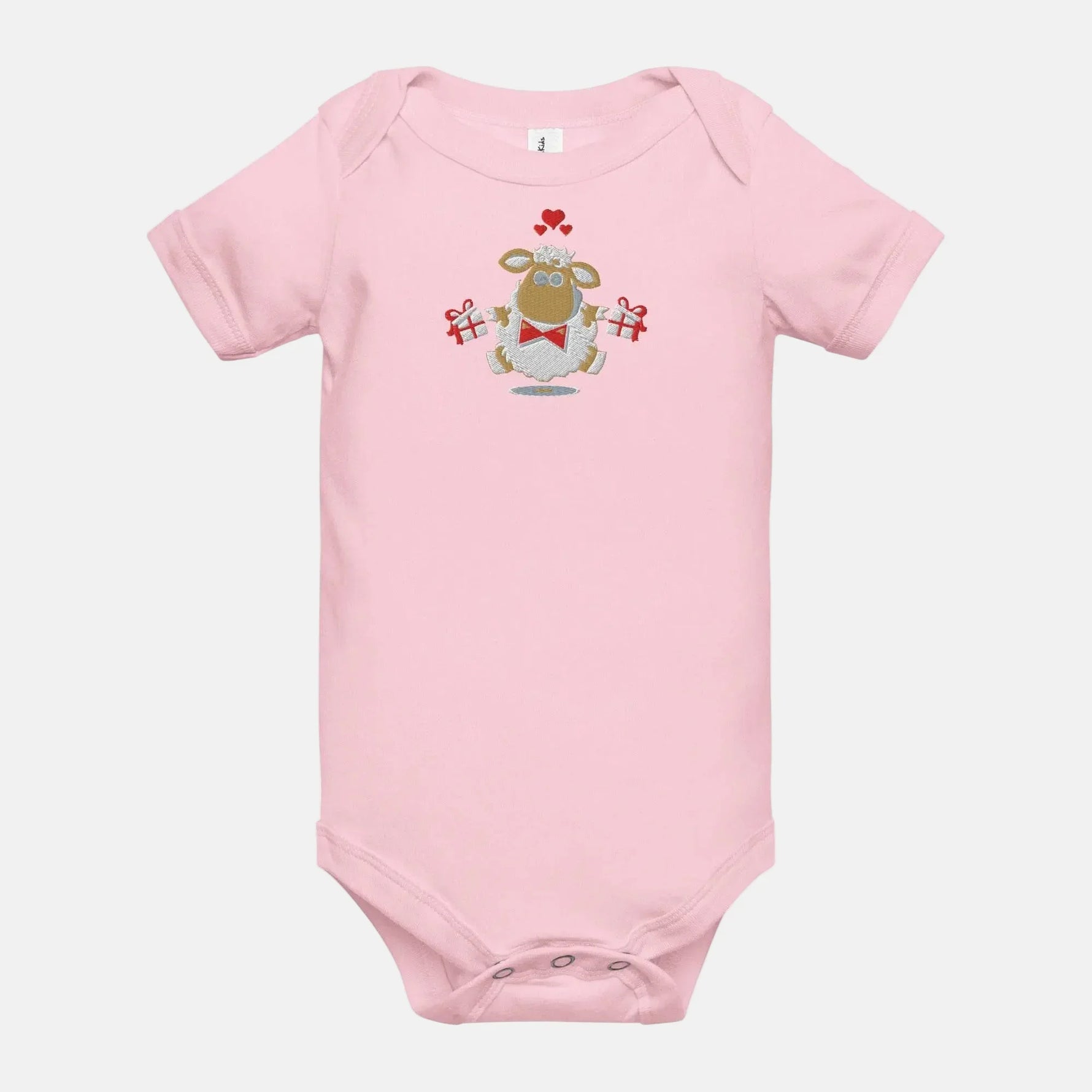Baby short sleeve Pink one piece - IVORYNN