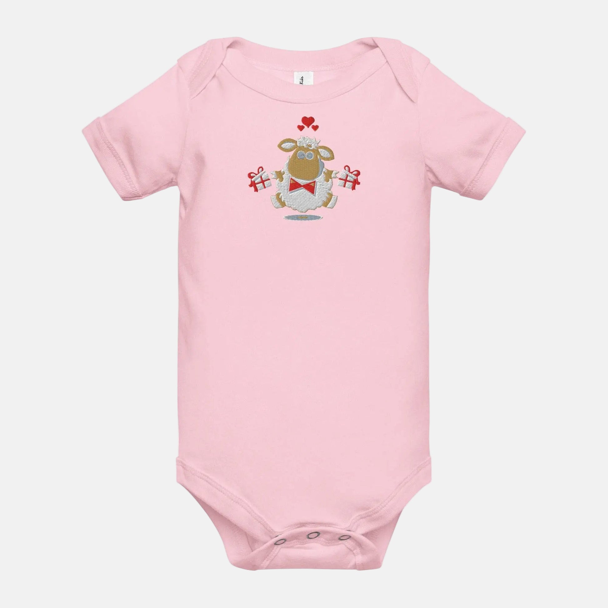 Baby short sleeve Pink one piece - IVORYNN