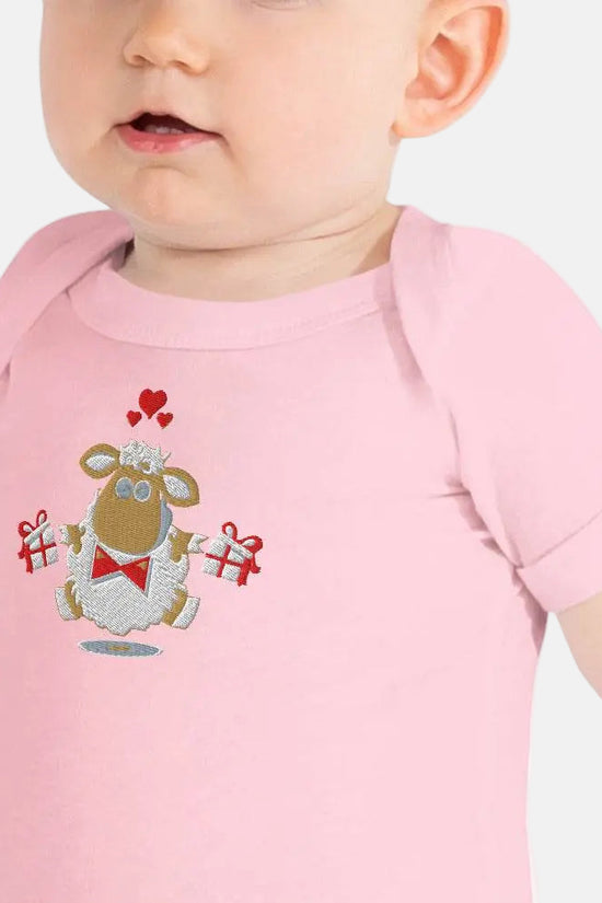 Baby short sleeve Pink one piece - IVORYNN